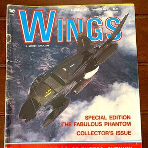 Vintage Wings Magazine (Aviation) Dec. 1985, Volume 15, No. 6